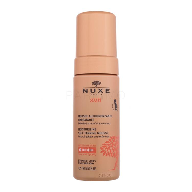 NUXE Sun Moisturizing Self-Tanning Mousse Autobronzant 150 ml