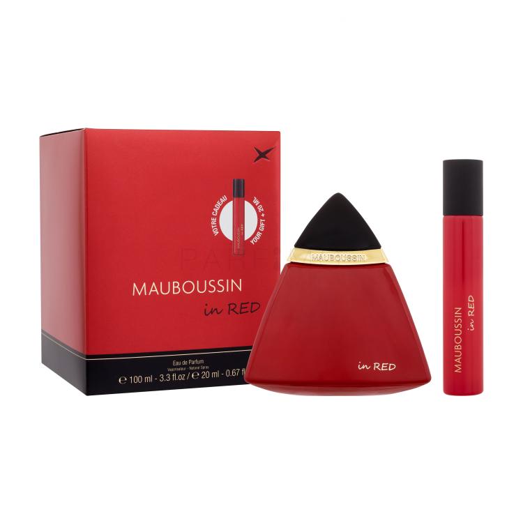 Mauboussin Mauboussin in Red Set cadou Apă de parfum 100 ml + apă de parfum 20 ml