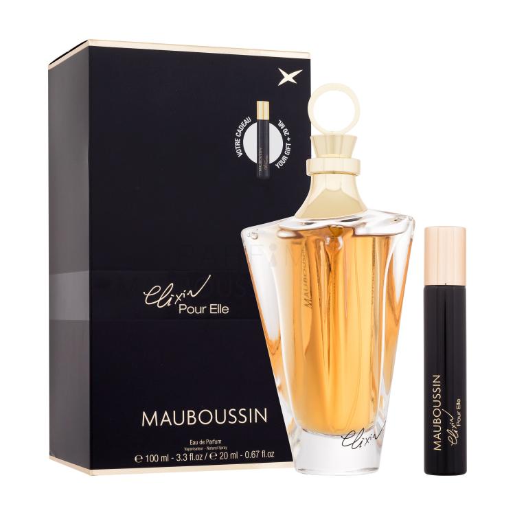 Mauboussin Elixir Pour Elle Set cadou Apă de parfum 100 ml + apă de parfum 20 ml