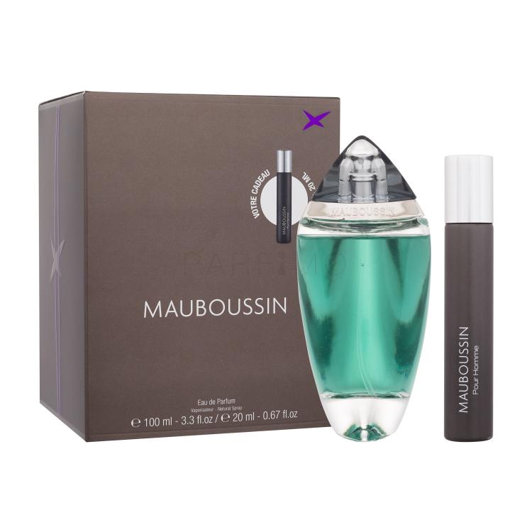 Mauboussin Homme Set cadou Apă de parfum 100 ml + apă de parfum 20 ml