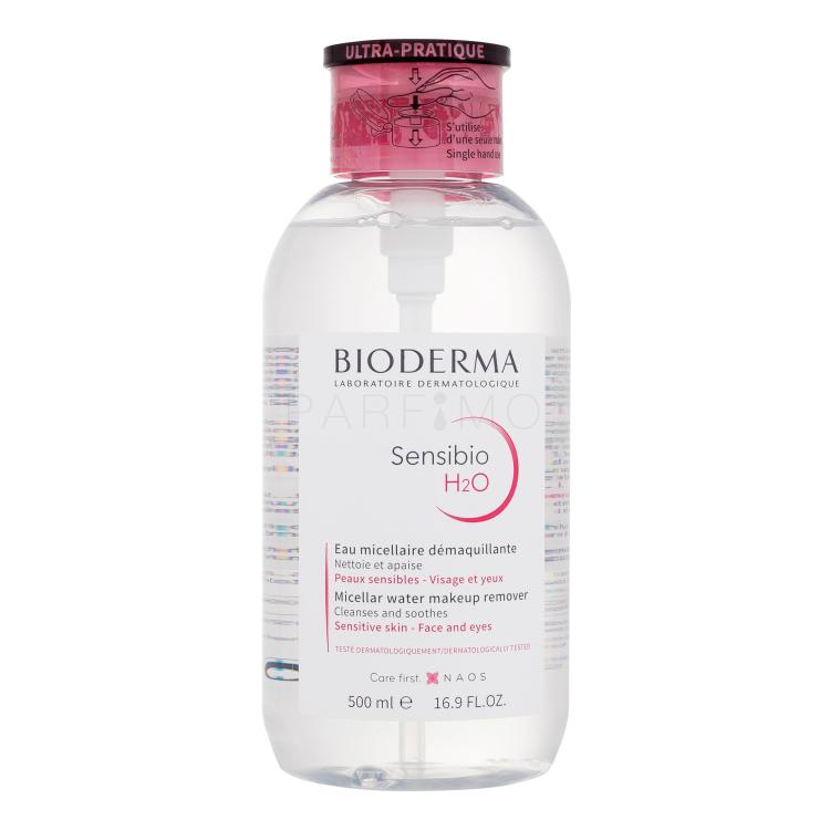 BIODERMA Sensibio H₂O With Dispenser Apă micelară pentru femei 500 ml