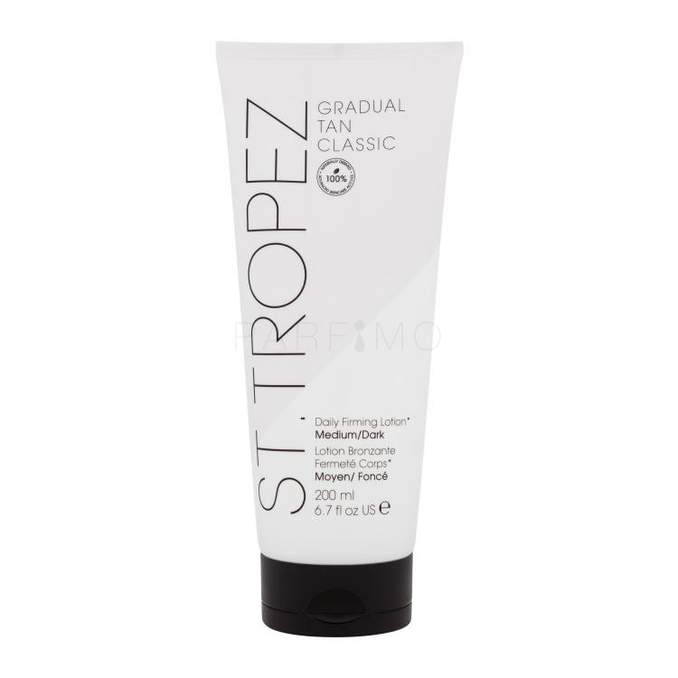 St.Tropez Gradual Tan Classic Daily Firming Lotion Autobronzant pentru femei 200 ml Nuanţă Medium/Dark Cutie cu defect