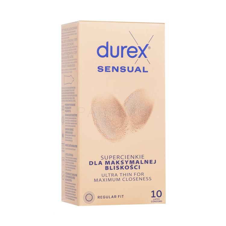 Durex Sensual Prezervative pentru bărbați Set