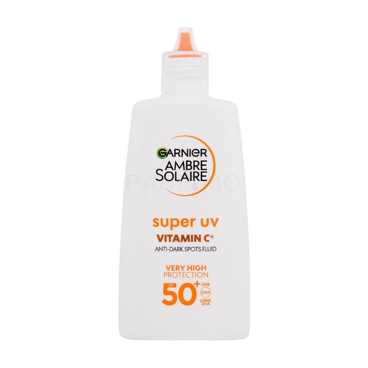 Garnier Ambre Solaire Super UV Vitamin C SPF50+ Pentru ten 40 ml Cutie cu defect