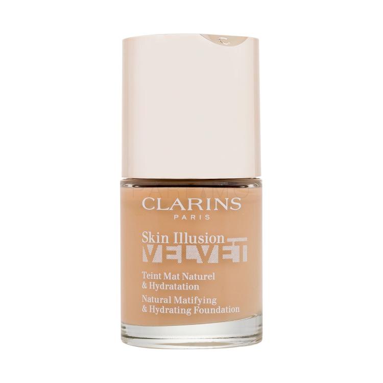 Clarins Skin Illusion Velvet Fond de ten pentru femei 30 ml Nuanţă 110N