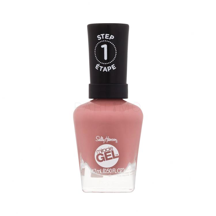 Sally Hansen Miracle Gel Lac de unghii pentru femei 14,7 ml Nuanţă 252 Rose &amp; Shine