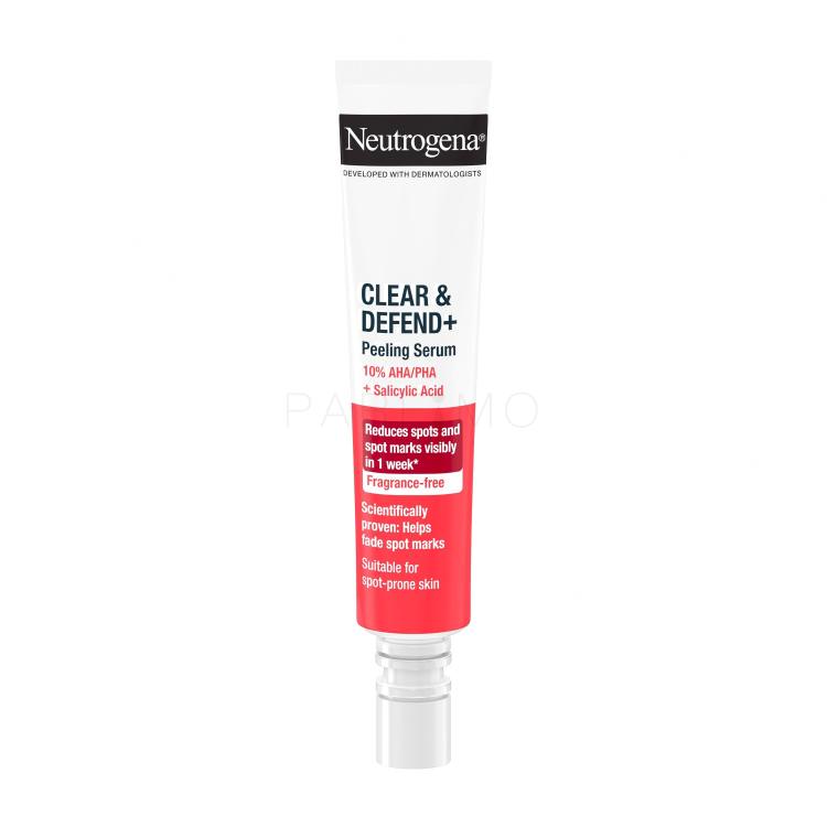 Neutrogena Clear &amp; Defend+ Peeling Serum Ser facial 30 ml