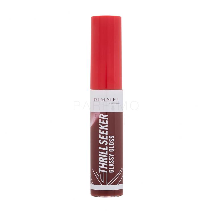 Rimmel London Thrill Seeker Glassy Gloss Luciu de buze pentru femei 10 ml Nuanţă 750 Frosted Berry