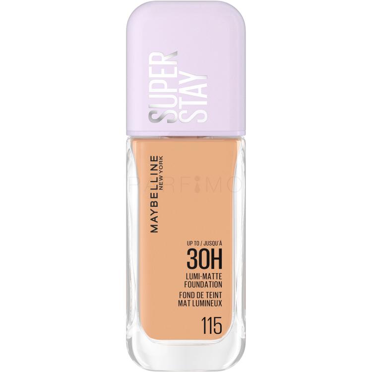 Maybelline Super Stay Lumi-Matte Foundation Fond de ten pentru femei 35 ml Nuanţă 115