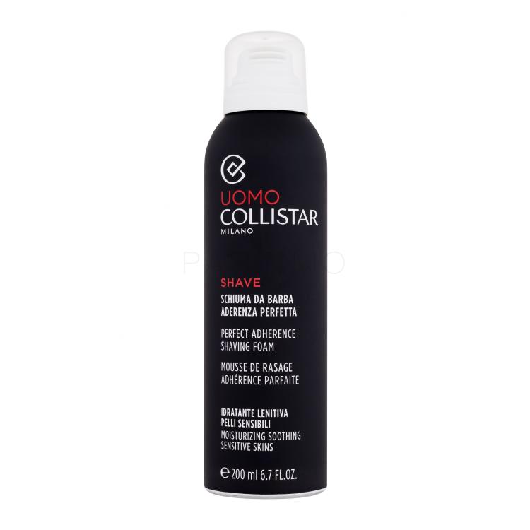 Collistar Uomo Perfect Adherence Shaving Foam Spumă de ras pentru bărbați 200 ml