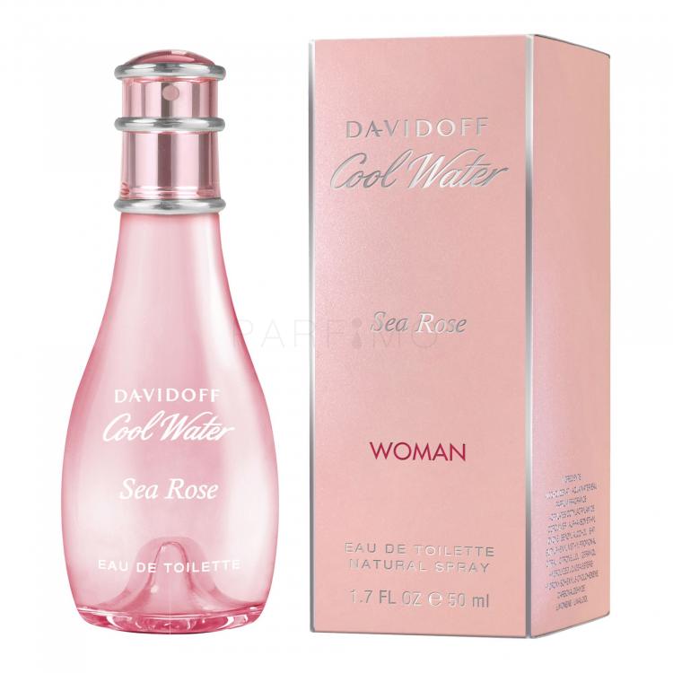 Davidoff Cool Water Sea Rose Woman Apă de toaletă pentru femei 50 ml