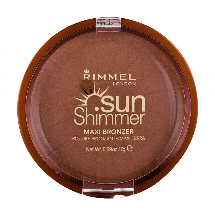 Rimmel London Sun Shimmer Maxi Bronzante pentru femei 17 g Nuanţă 004 Sun Star