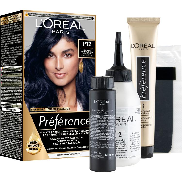 L&#039;Oréal Paris Préférence Vopsea de păr pentru femei 60 ml Nuanţă P12