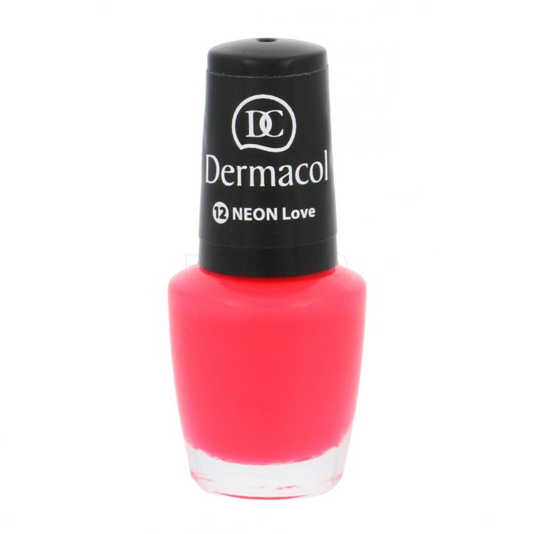 Dermacol Neon Lac de unghii pentru femei 5 ml Nuanţă 12 Love