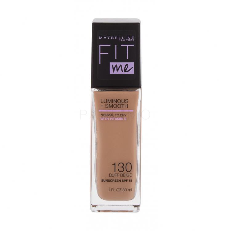 Maybelline Fit Me! SPF18 Fond de ten pentru femei 30 ml Nuanţă 130 Buff Beige