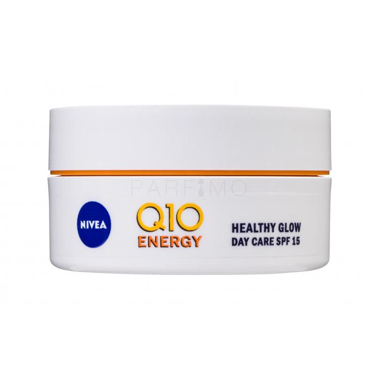 Nivea Q10 Energy Healthy Glow Day Care SPF15 Cremă de zi pentru femei 50 ml