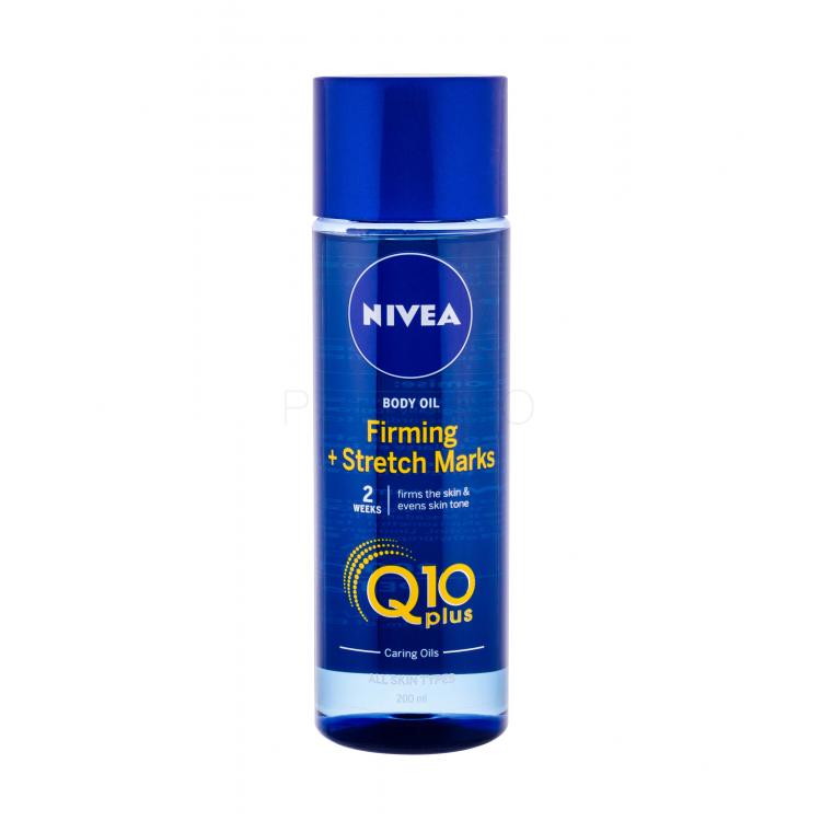 Nivea Q10 Plus Firming + Stretch Marks Ulei de corp pentru femei 200 ml