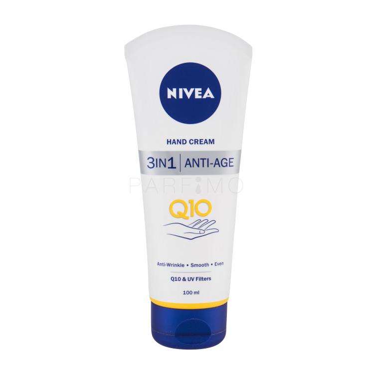 Nivea Q10 Anti-Age 3in1 Cremă de mâini pentru femei 100 ml