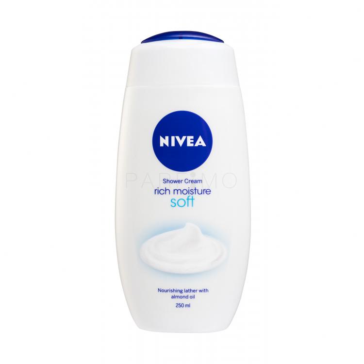 Nivea Creme Soft Gel de duș pentru femei 250 ml