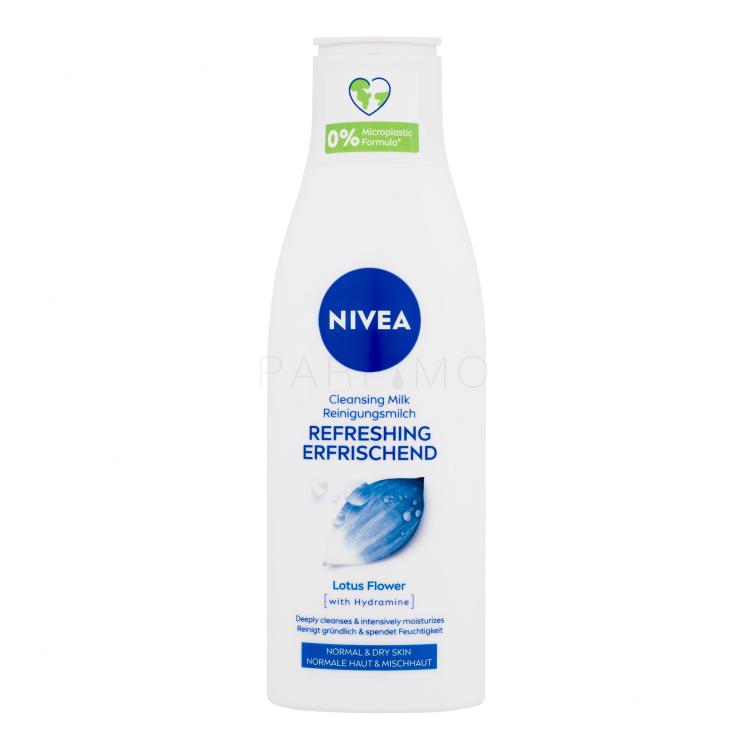 Nivea Refreshing Cleansing Milk Lapte de curățare pentru femei 200 ml