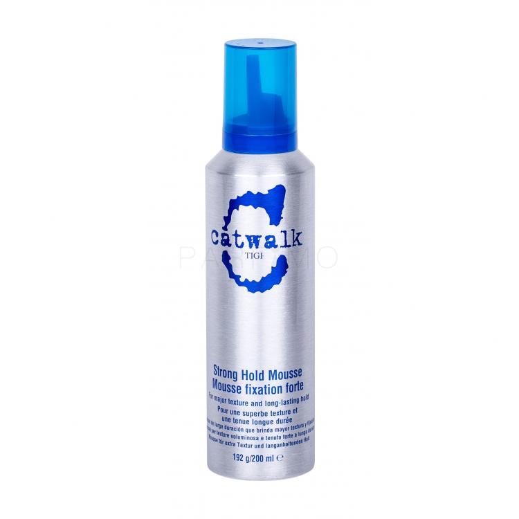 Tigi Catwalk Strong Hold Mousse Spumă de păr pentru femei 200 ml