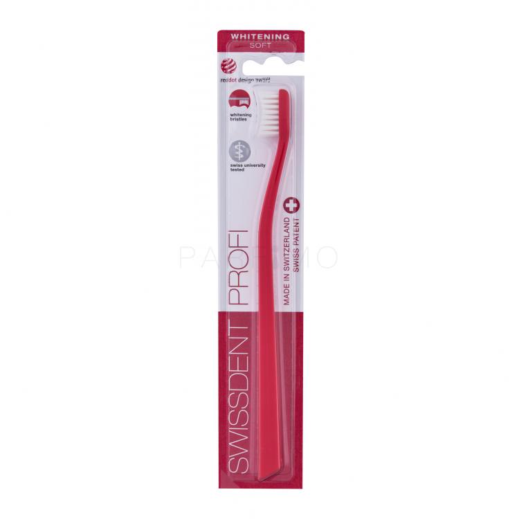 Swissdent Profi Whitening Soft Periuțe de dinți 1 buc Nuanţă Red