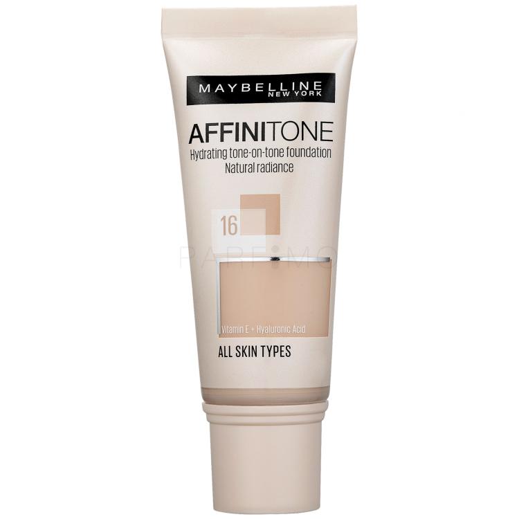 Maybelline Affinitone Fond de ten pentru femei 30 ml Nuanţă 16 Vanilla Rose