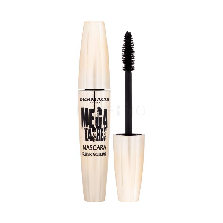 Dermacol Mega Lashes Mascara pentru femei 13 ml Nuanţă black