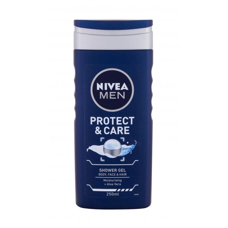 Nivea Men Protect &amp; Care Gel de duș pentru bărbați 250 ml