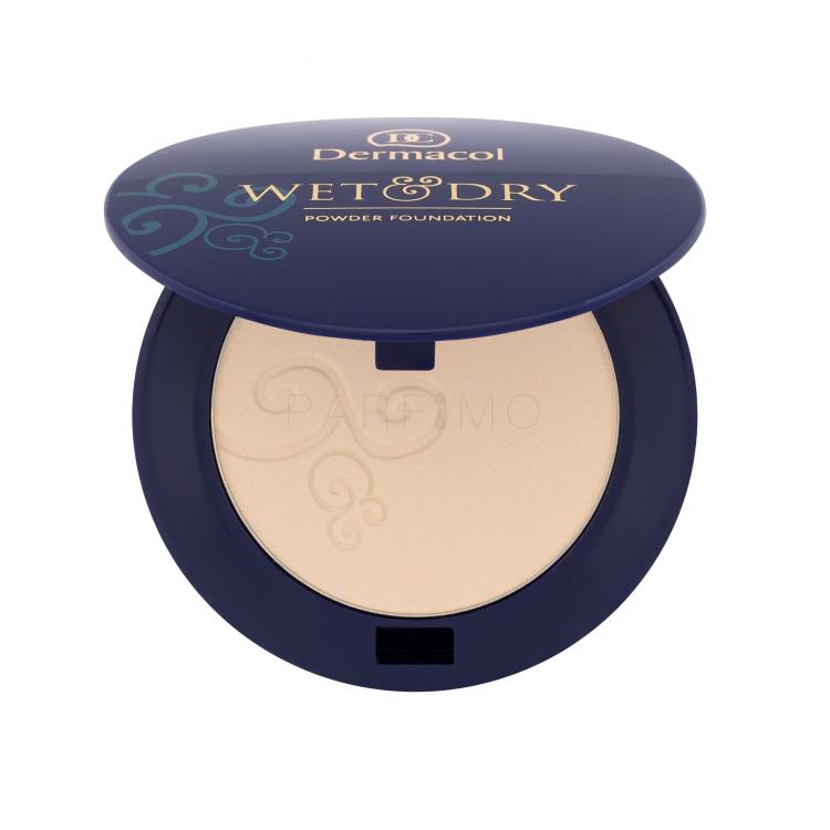 Dermacol Wet &amp; Dry Powder Foundation Fond de ten pentru femei 6 g Nuanţă 01