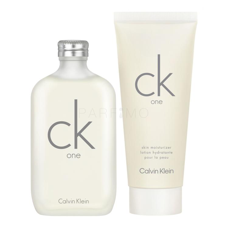 Calvin Klein CK One Set cadou Apa de toaleta 200 ml + Lapte de corp 200 ml