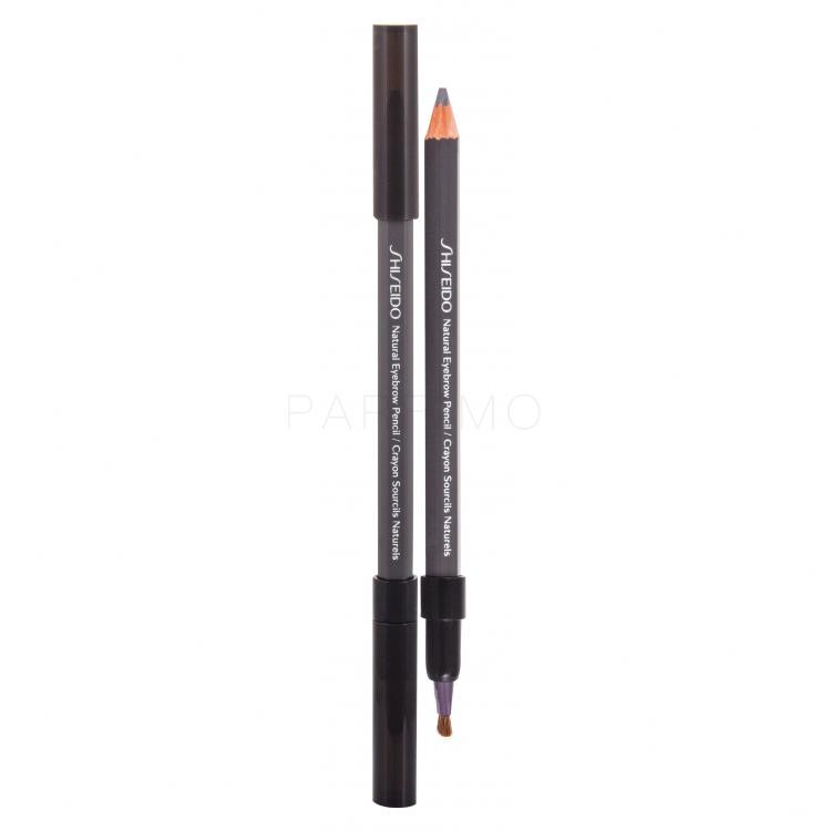 Shiseido Natural Eyebrow Pencil Creion pentru femei 1,1 g Nuanţă GY901 Natural Black