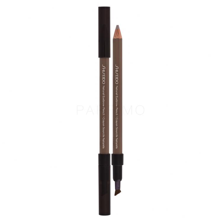 Shiseido Natural Eyebrow Pencil Creion pentru femei 1,1 g Nuanţă BR704 Ash Blond