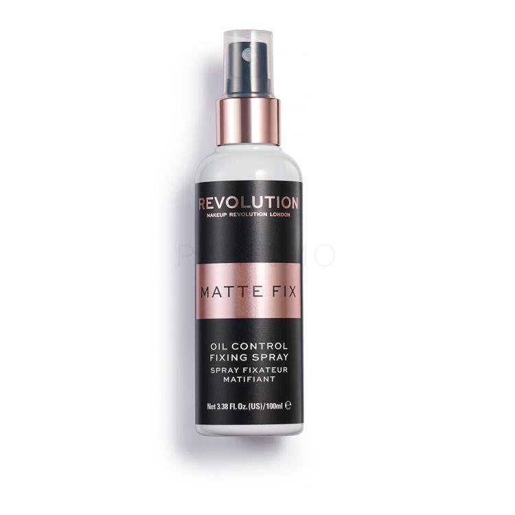 Makeup Revolution London Matte Fix Oil Control Spray Spray fixator pentru femei 100 ml