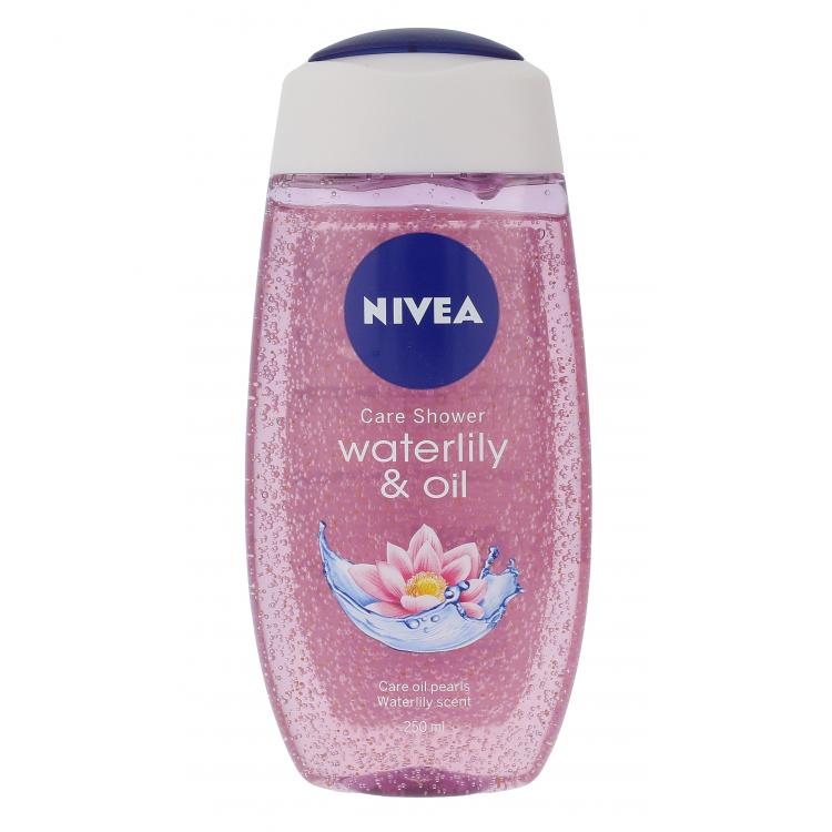 Nivea Waterlily &amp; Oil Gel de duș pentru femei 250 ml