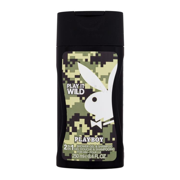 Playboy Play It Wild Gel de duș pentru bărbați 250 ml