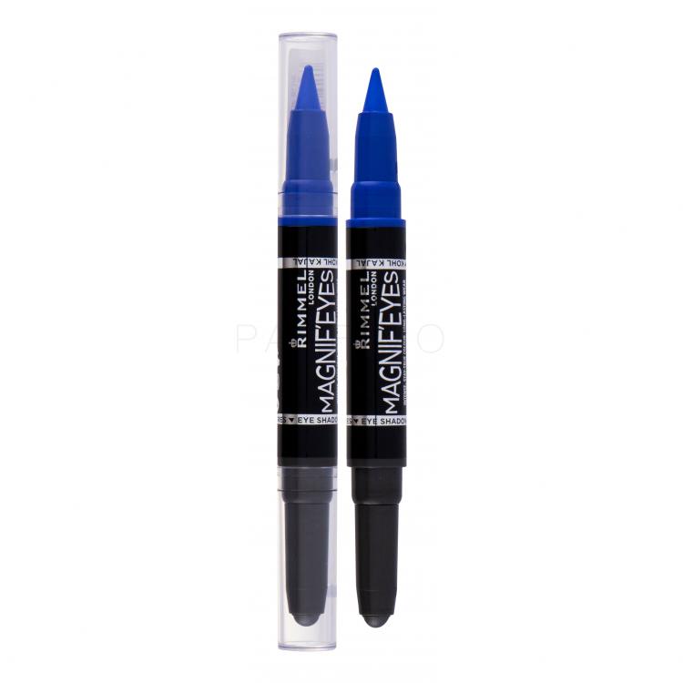 Rimmel London Magnif´Eyes Fard de pleoape pentru femei 1,6 g Nuanţă 004 Dark Side Of Blue