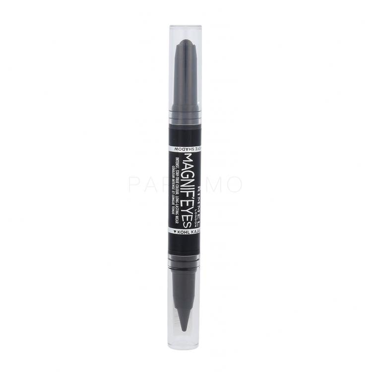 Rimmel London Magnif´Eyes Fard de pleoape pentru femei 1,6 g Nuanţă 001 Back To Blacks