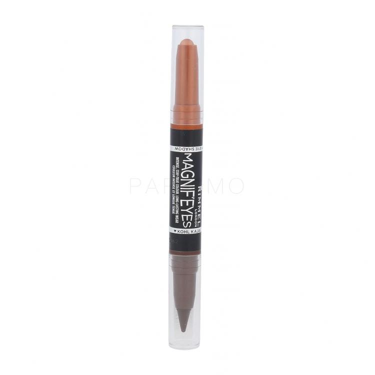 Rimmel London Magnif´Eyes Fard de pleoape pentru femei 1,6 g Nuanţă 002 Kissed By A Rose Gold