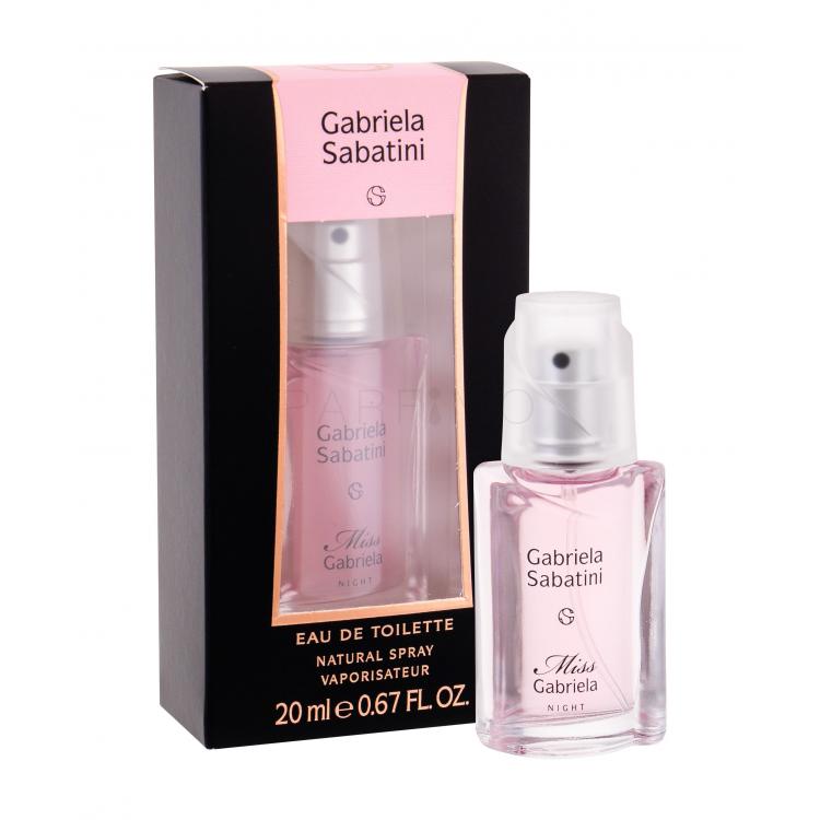 Gabriela Sabatini Miss Gabriela Night Apă de toaletă pentru femei 20 ml