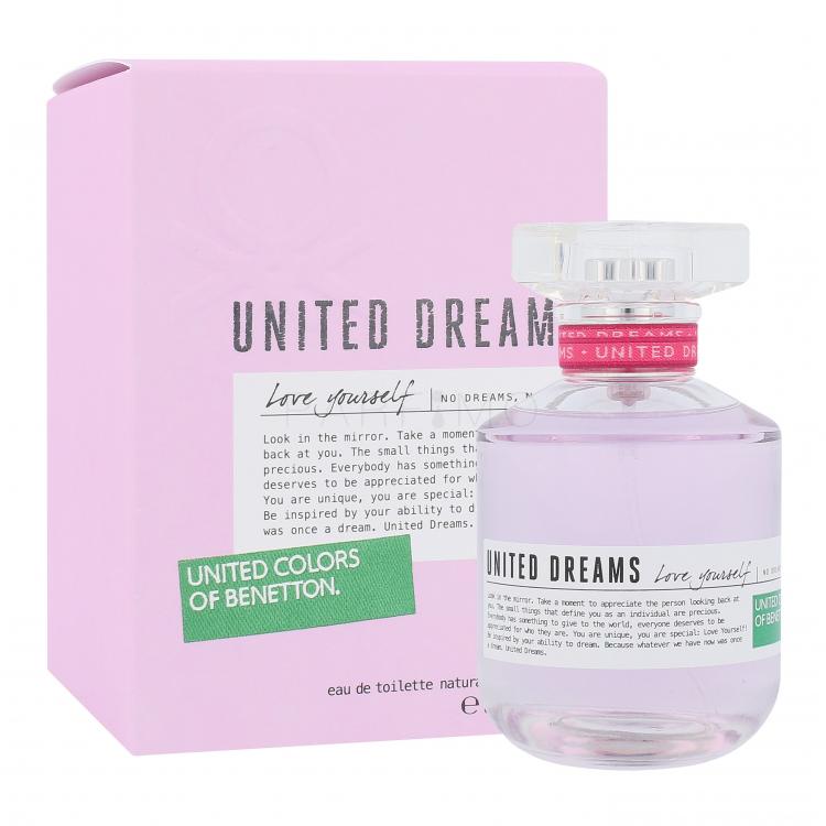 Benetton United Dreams Love Yourself Apă de toaletă pentru femei 80 ml