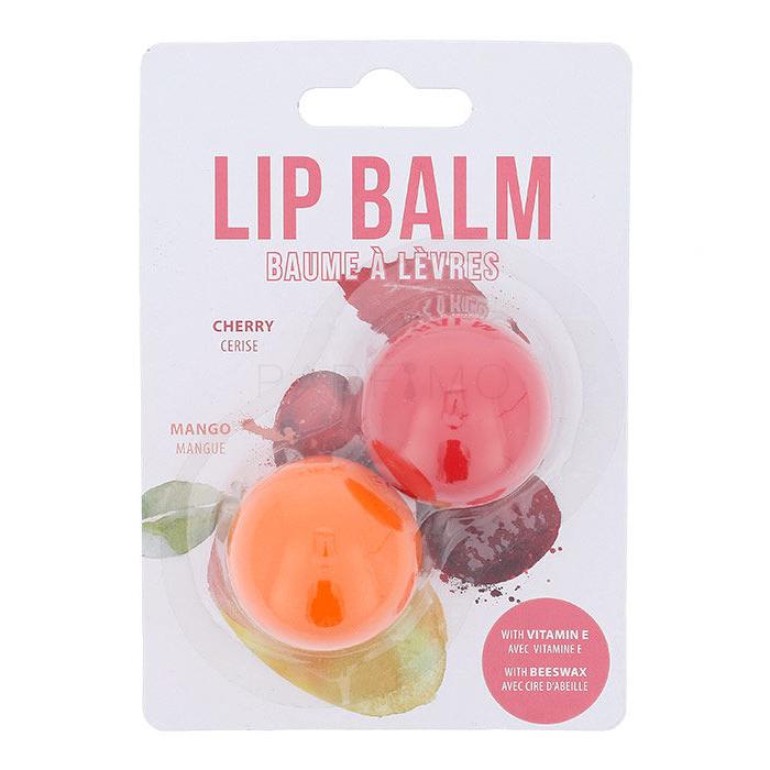 2K Lip Balm Set cadou Balsam de buze 2,8 g + Balsam de buze 2,8 g Mango