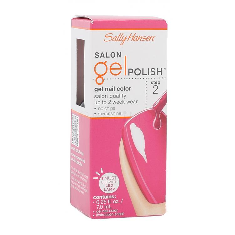 Sally Hansen Salon Gel Polish Gel Nail Color Lac de unghii pentru femei 7 ml Nuanţă 210 Back To The Fuchsia