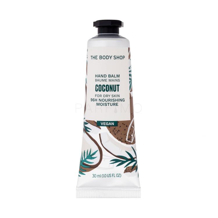 The Body Shop Coconut Hand Balm Cremă de mâini pentru femei 30 ml