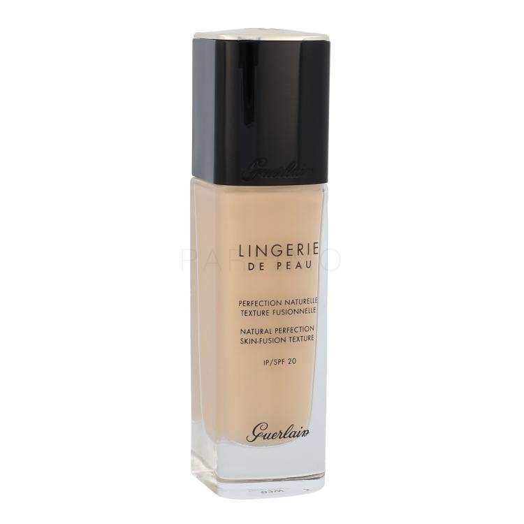 Guerlain Lingerie De Peau SPF20 Fond de ten pentru femei 30 ml Nuanţă 02W Light Warm