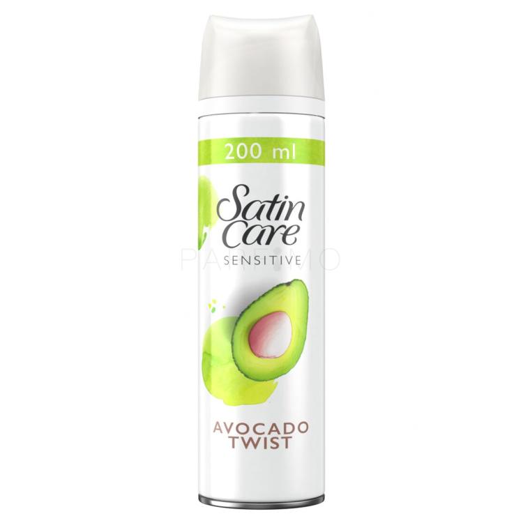 Gillette Satin Care Avocado Gel de ras pentru femei 200 ml