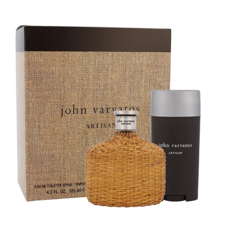 John Varvatos Artisan Set cadou apa de toaleta 125 ml + deostick 75 ml