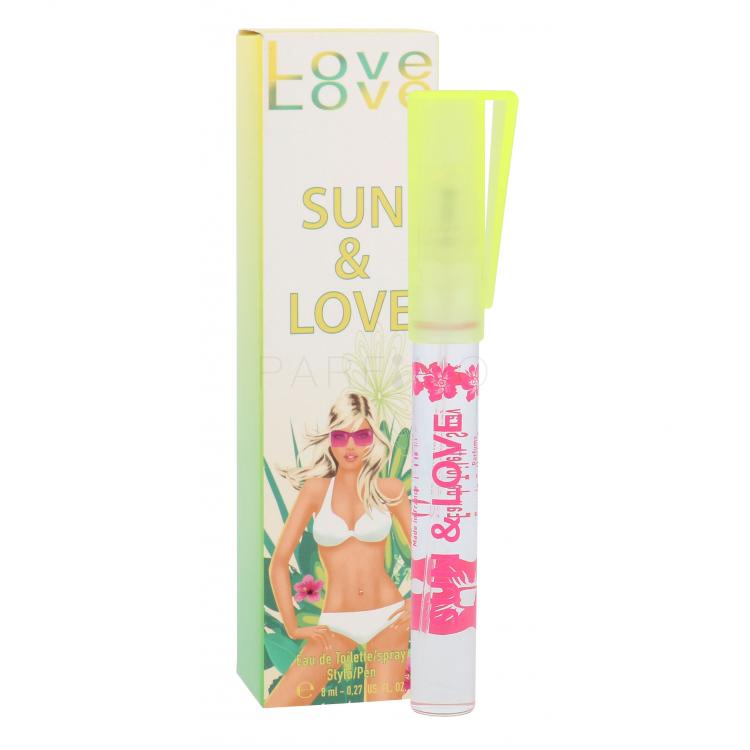 Love Love Sun &amp; Love Apă de toaletă pentru femei 8 ml