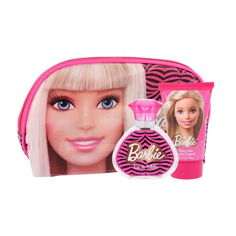 Barbie Barbie Set cadou apa de toaleta 50 ml + lotiune parfumata 100 ml + geanta cosmetica