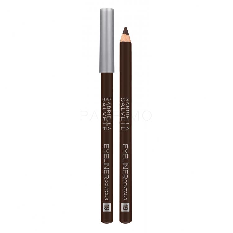 Gabriella Salvete Eyeliner Contour Creion de ochi pentru femei 0,28 g Nuanţă 19 Dark Brown